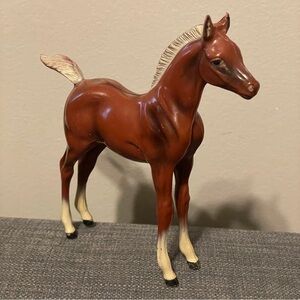 Vintage Hartland Horse Hard Plastic Tennessee Walker Foal in Chestnut / Sorrel
